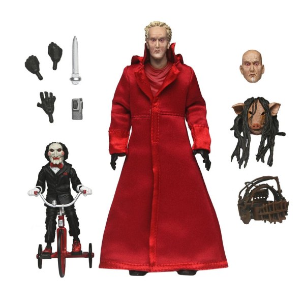Figurina di Saw Ultimate Jigsaw Killer Red Robe 18 cm