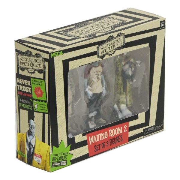 Beetlejuice Beetlejuice confezione da 3 Waiting Room 2 statuette da 10 cm
