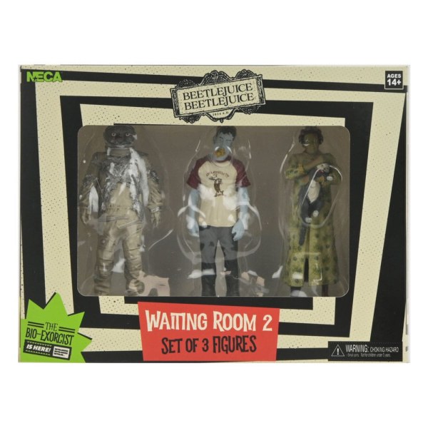 Beetlejuice Beetlejuice confezione da 3 Waiting Room 2 statuette da 10 cm