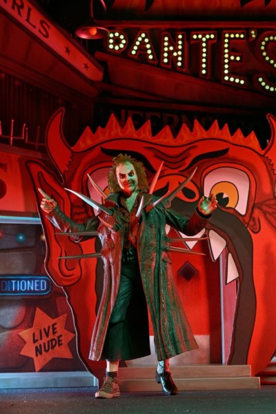 Beetlejuice (1988) diorama Trenchcoat con punte Inferno Room Deluxe Set