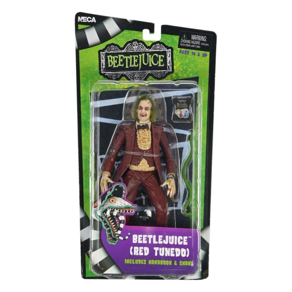 Beetlejuice 1988 Beetlejuice Red Tuxedo figurina 18 cm