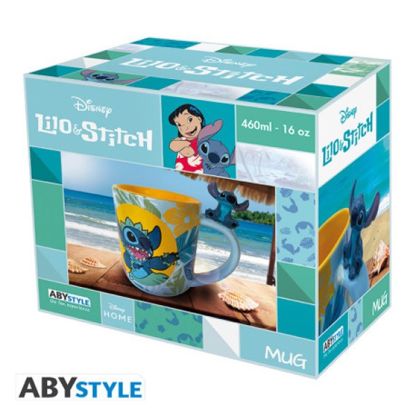 Tazza 3D - Stitch hawaiano - Disney Lilo & Stitch
