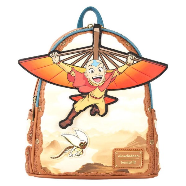 Zaino Mini Nickelodeon by Loungefly Avatar: The Last Airbender Aang Glider Staff