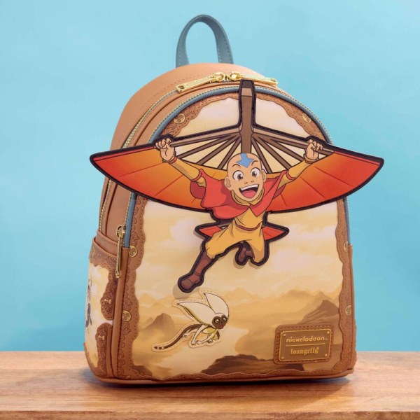 Zaino Mini Nickelodeon by Loungefly Avatar: The Last Airbender Aang Glider Staff