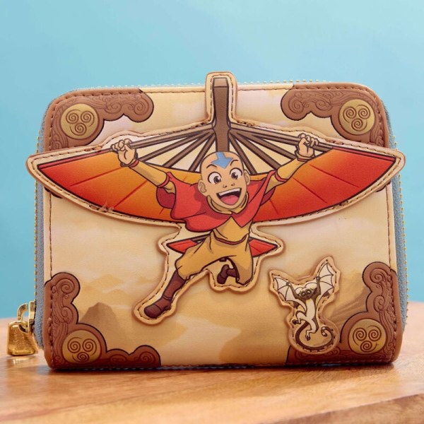 Nickelodeon di Loungefly Avatar: The Last Airbender Aang Glider Staff Portamonete