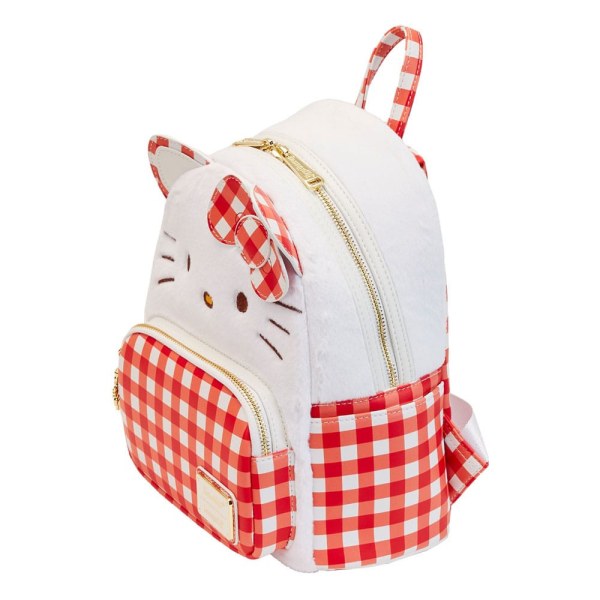 Zaino mini cosplay Hello Kitty Gingham di Sanrio by Loungefly