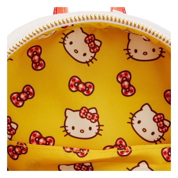 Zaino mini cosplay Hello Kitty Gingham di Sanrio by Loungefly