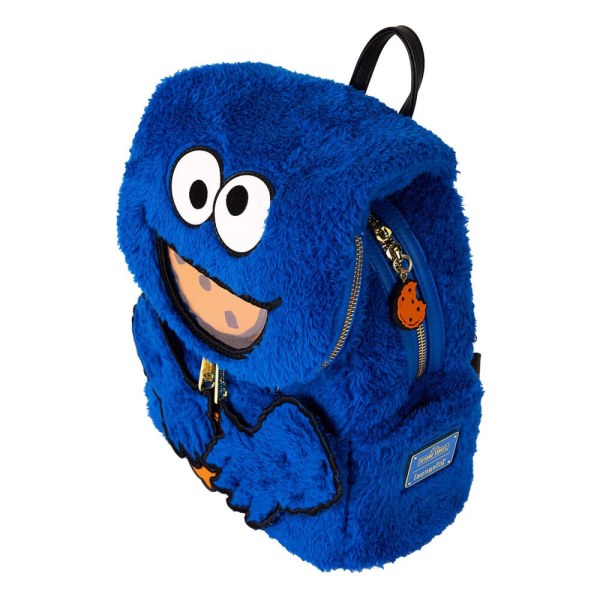 1, Zaino di peluche Mini Cookie Monster di Sesame Street di Loungefly