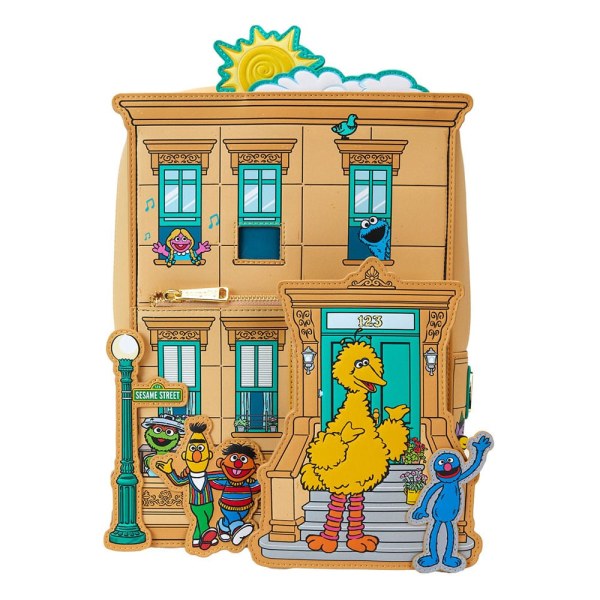 1, Zaino angolare Sesame Street di Loungefly Mini