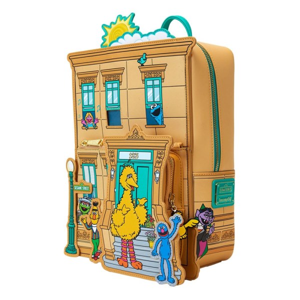 1, Zaino angolare Sesame Street di Loungefly Mini