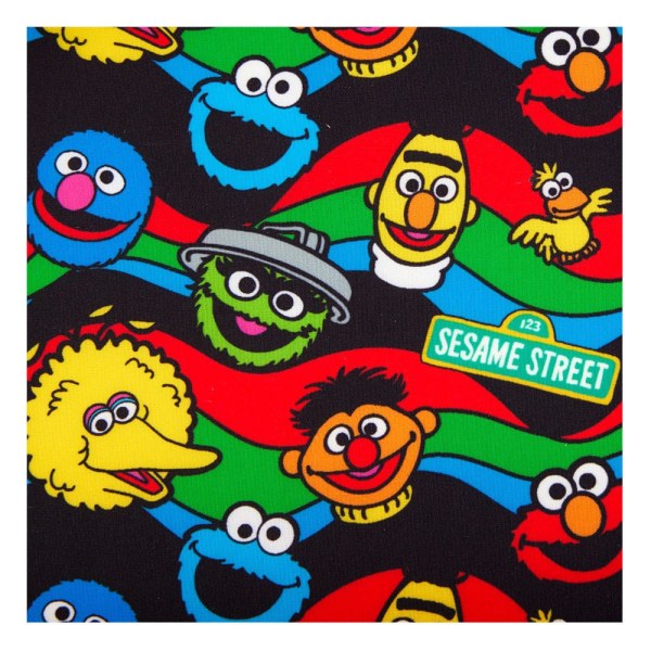 1, Borsa a borsa a tracolla in peluche Elmo di Sesame Street di Loungefly