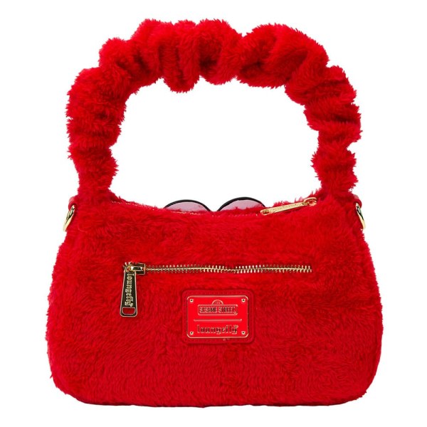 1, Borsa a borsa a tracolla in peluche Elmo di Sesame Street di Loungefly