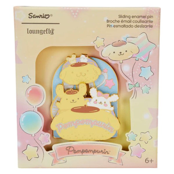 Spilla smaltata Loungefly Sanrio Pompompurin