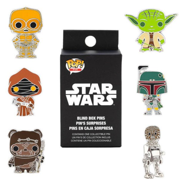 Spilla smaltata Blind Box Loungefly Star Wars assortiti