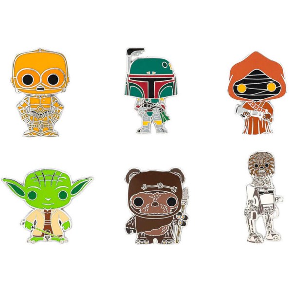 Spilla smaltata Blind Box Loungefly Star Wars assortiti