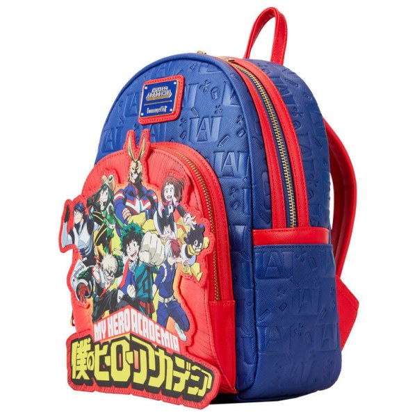 Loungefly My Hero Academia Group con logo in rilievo, 26 cm