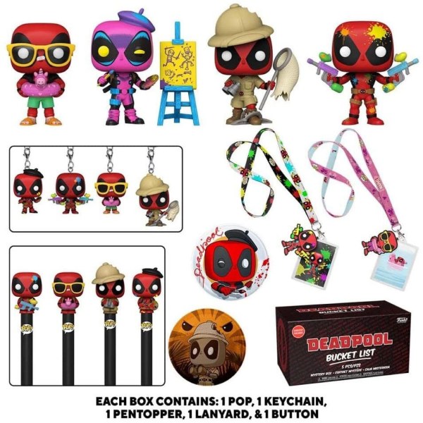Kit Mistero Scatola Marvel Deadpool
