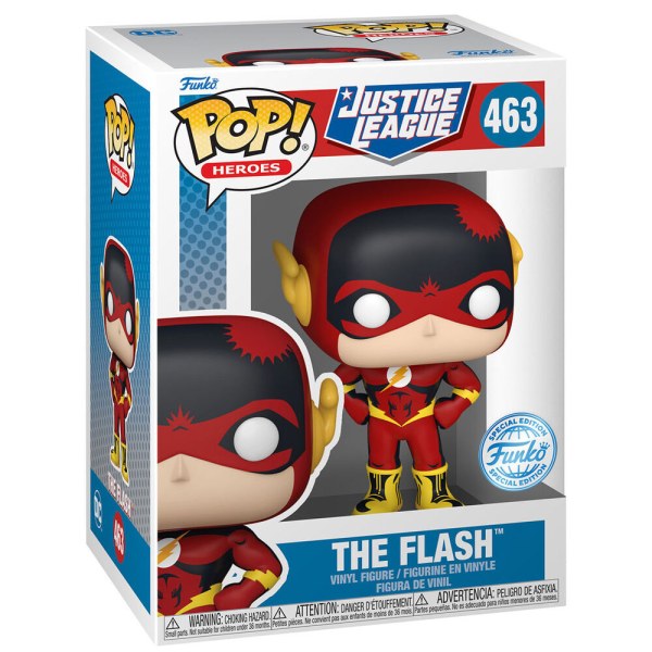 POP! 463 figura DC Comics Justice League The Flash Esclusiva