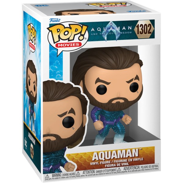 POP! 1302 figura DC Comics Aquaman e il regno perduto Aquaman