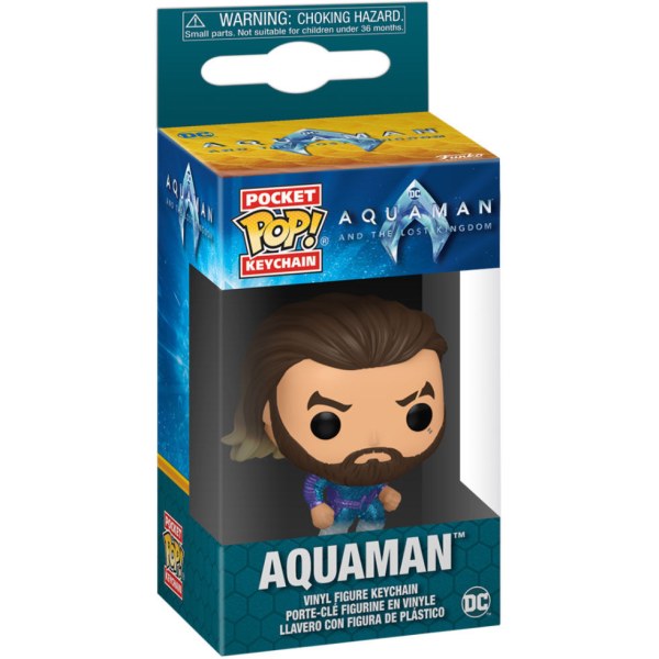 Portachiavi Pocket POP DC Comics Aquaman e il regno perduto Aquaman