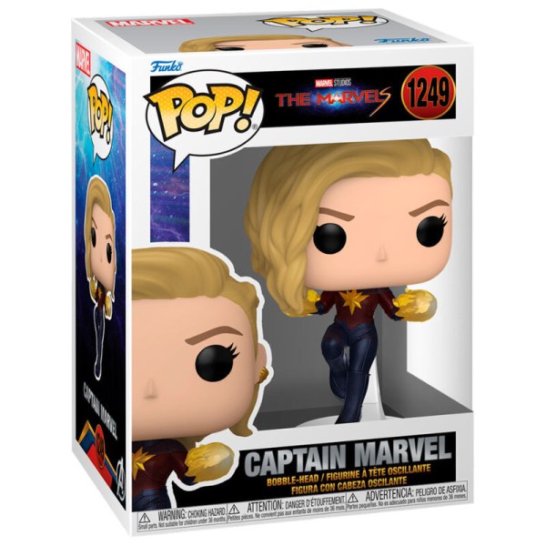 POP! 1249 figura Marvel The MarvelS Capitan Marvel