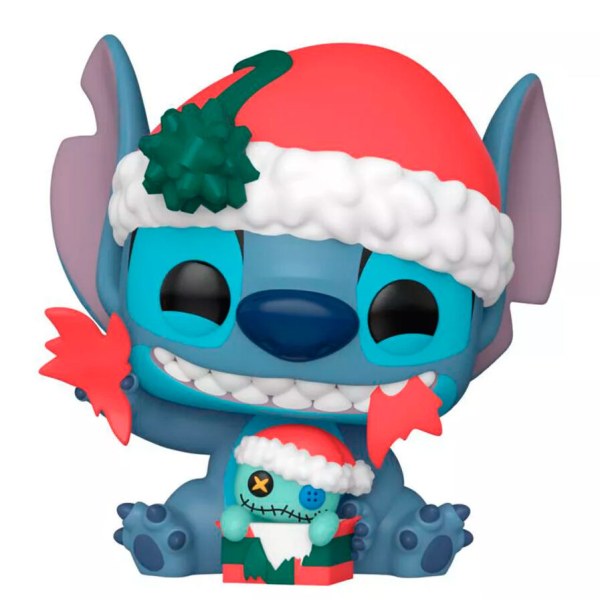 POP! 1522 figura Disney Lilo & Stitch - Stitch scarta un regalo