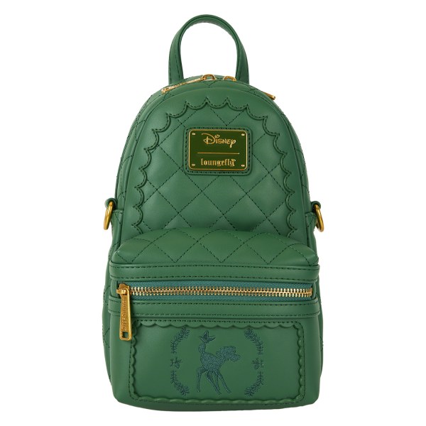 Borsa a tracolla convertibile con trama trapuntata e portamonete Bambi - DISNEY LOUNGEFLY