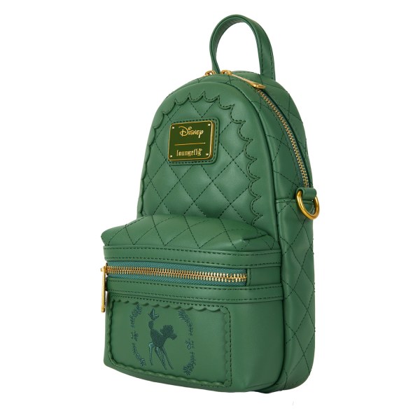 Borsa a tracolla convertibile con trama trapuntata e portamonete Bambi - DISNEY LOUNGEFLY