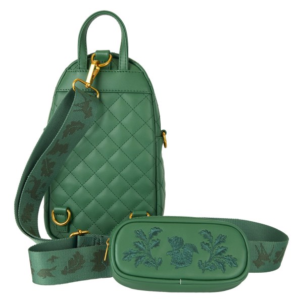 Borsa a tracolla convertibile con trama trapuntata e portamonete Bambi - DISNEY LOUNGEFLY