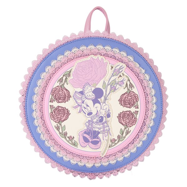 Mini zaino floreale e in pizzo di Minnie - DISNEY LOUNGEFLY