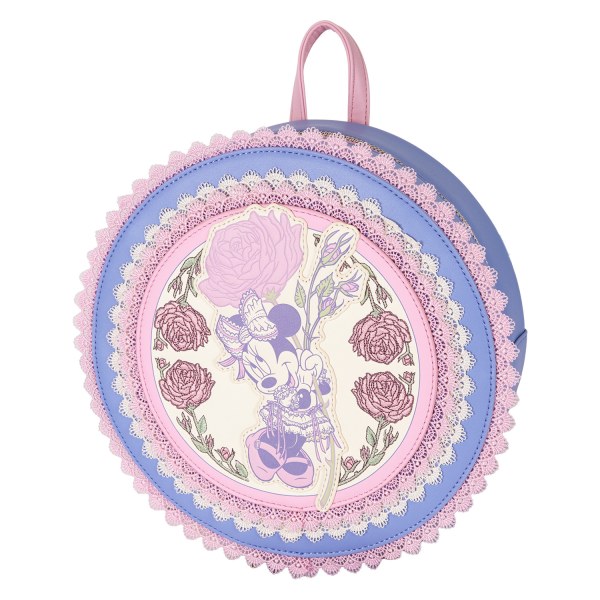 Mini zaino floreale e in pizzo di Minnie - DISNEY LOUNGEFLY