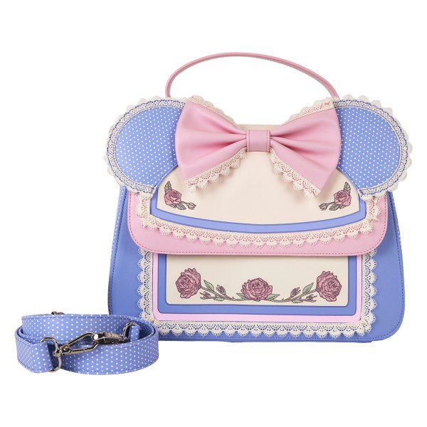 Borsa a tracolla floreale e in pizzo di Minnie - DISNEY LOUNGEFLY