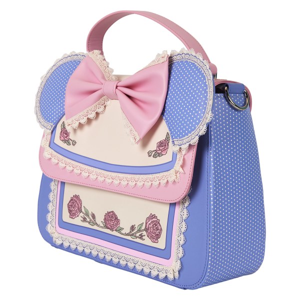Borsa a tracolla floreale e in pizzo di Minnie - DISNEY LOUNGEFLY