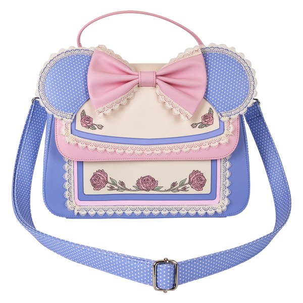 Borsa a tracolla floreale e in pizzo di Minnie - DISNEY LOUNGEFLY