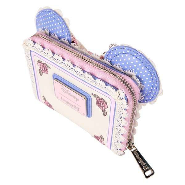 Portafoglio con orecchie di Minnie floreali e pizzo - DISNEY LOUNGEFLY