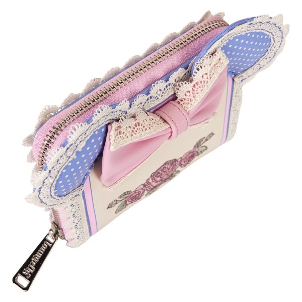 Portafoglio con orecchie di Minnie floreali e pizzo - DISNEY LOUNGEFLY
