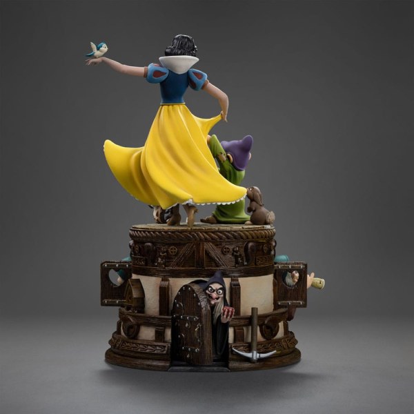 Biancaneve e i sette nani Statuetta 1/10 Art Scale Biancaneve e Dotto Edizione Deluxe 21 cm