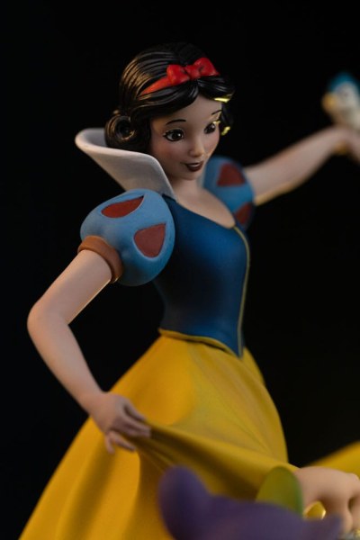 Biancaneve e i sette nani Statuetta 1/10 Art Scale Biancaneve e Dotto Edizione Deluxe 21 cm