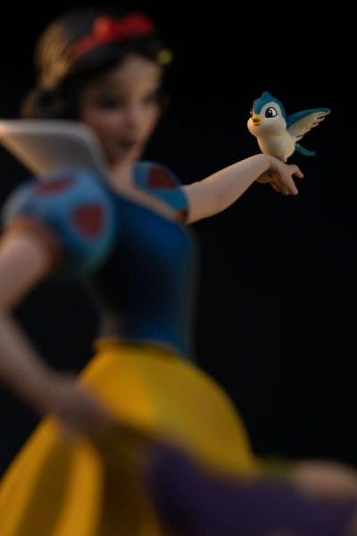 Biancaneve e i sette nani Statuetta 1/10 Art Scale Biancaneve e Dotto Edizione Deluxe 21 cm