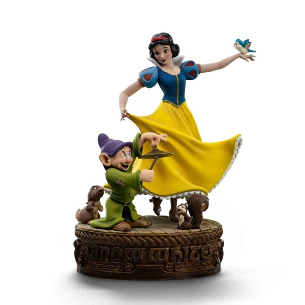 Biancaneve e i sette nani Statuetta 1/10 Art Scale Biancaneve e Dotto 21 cm