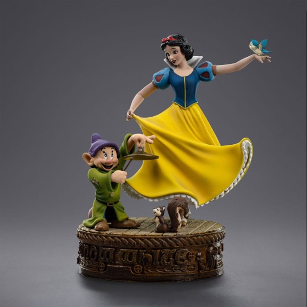 Biancaneve e i sette nani Statuetta 1/10 Art Scale Biancaneve e Dotto 21 cm