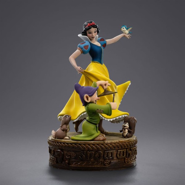 Biancaneve e i sette nani Statuetta 1/10 Art Scale Biancaneve e Dotto 21 cm