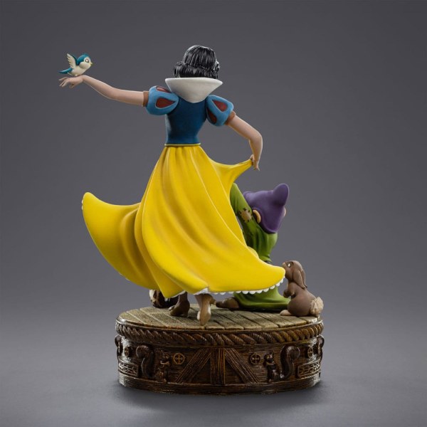 Biancaneve e i sette nani Statuetta 1/10 Art Scale Biancaneve e Dotto 21 cm