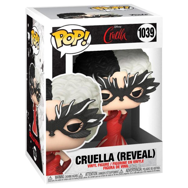 POP! 1039 figura Disney Crudelia Reveal