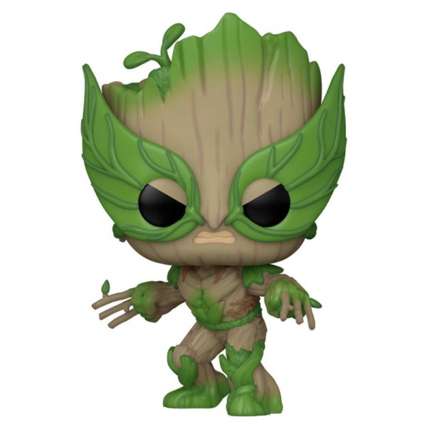 POP! Figura del 1396 Marvel We Are Groot - Groot nei panni di Wolverine