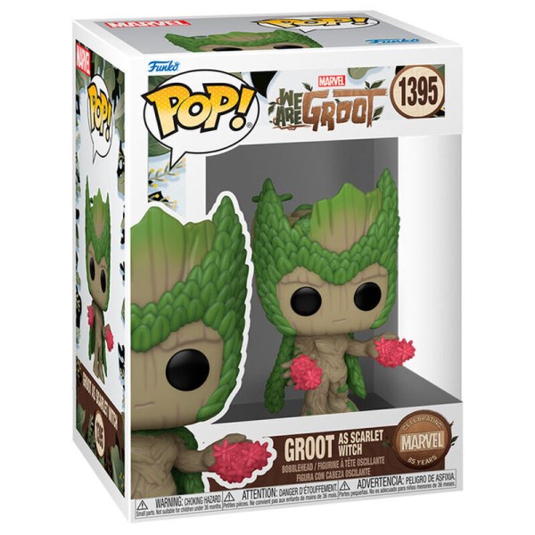 POP! 1395 figura Marvel We Are Groot - Groot come Scarlet Witch