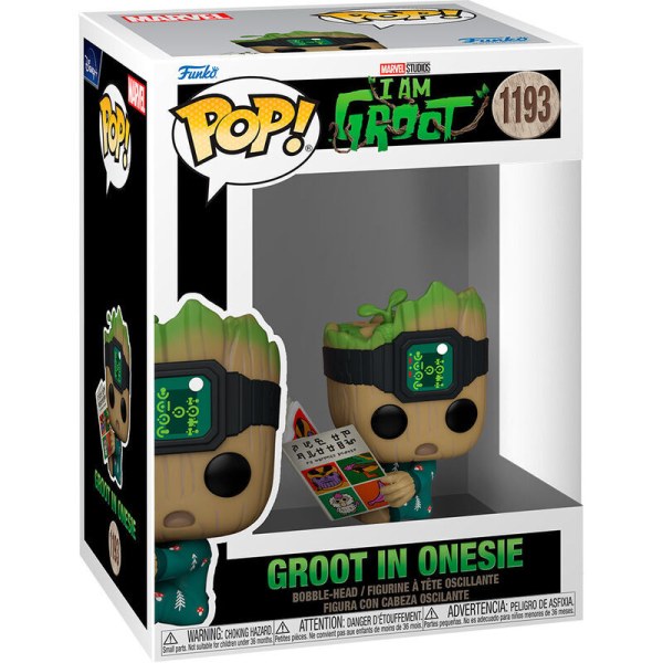 POP! 1193 figura Marvel Io sono Groot - Groot in tutina
