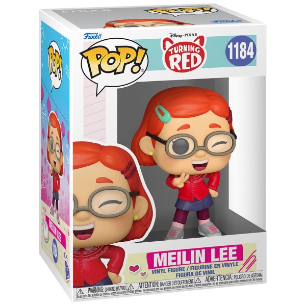 POP! 1184 personaggio Disney Pixar Turning Red Meilin Lee