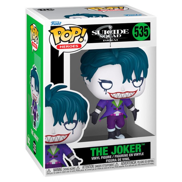 POP! 535 figura DC Comics Suicide Squad Isekai Il Joker