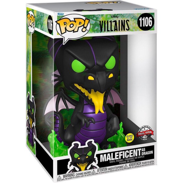 POP! 1106 figura Disney Villains Malefica come Drago Esclusiva 25cm